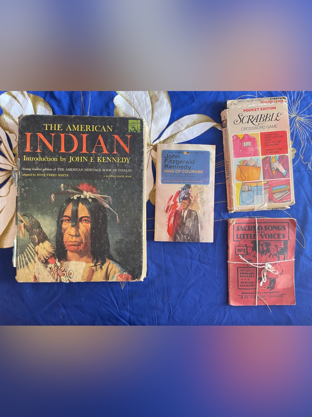 Vintage Book & Game Lot ~ As Is